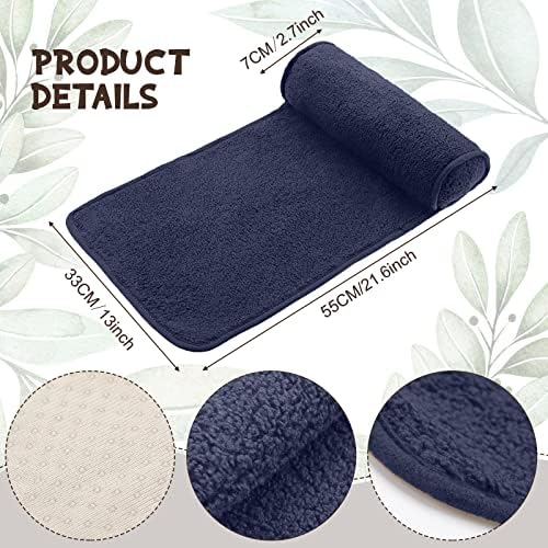 Weysat Head Neck Pillow for Recliner Chair Head Rest Roll, Dark Blue - Image 2