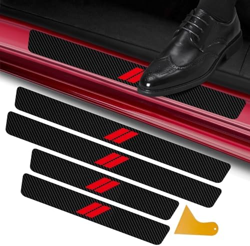 Car Door Sill Protector Fits for Dodge Charger Challenger Durango by qianjiangLLC