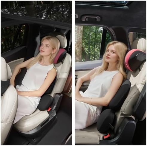 BEBAS Ergonomic Car Headrest Pillow, Memory Foam Neck Support - Image 3