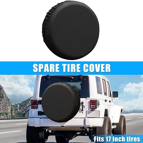 uxcell Universal 210D Oxford Spare Tire Cover - Image 2