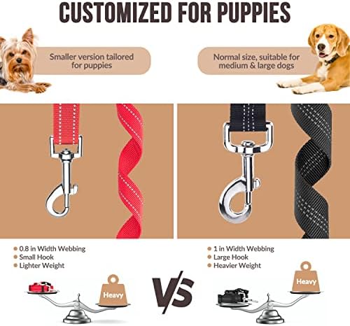 SlowTon Dog Seat Belt for Car, 2 Pack Dog Car Harness Seatbelt - Image 2