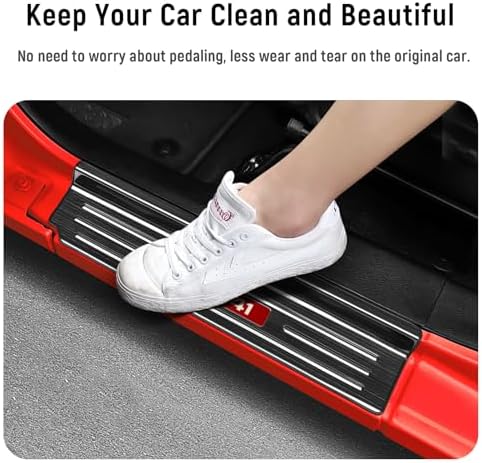 2PCS Door Sill Guards for Jeep 2018-2026 Wrangler JL JLU & 2020-2026 Gladiator - Image 3