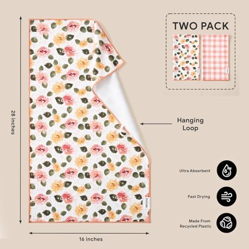 RECYCO Waffle Kitchen Towel Set of 2 - Image 2