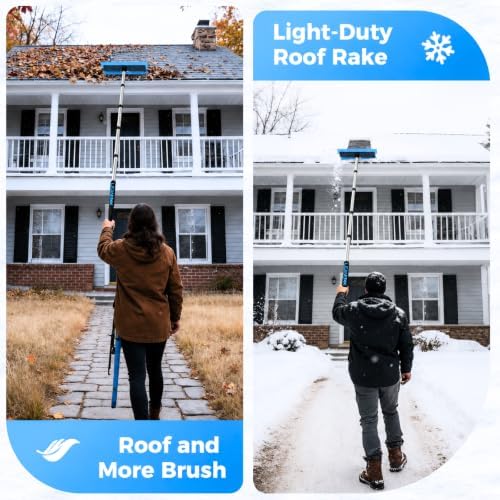 16" Large Snow Brush for Car Windshield, Non-Scratch Snow Scraper, Snow Remover - Image 2