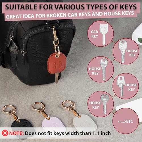 Leather Key Cover for Broken Car Key Loop Replacement - Image 5