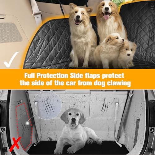 PETICON SUV Cargo Liner for Dogs, PU Leather Trunk Cover - Image 4
