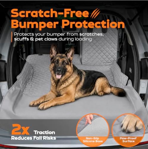 SUV Cargo Liner for Dogs & Pets | Waterproof Trunk Mat for SUV | 60/40 Split - Image 4