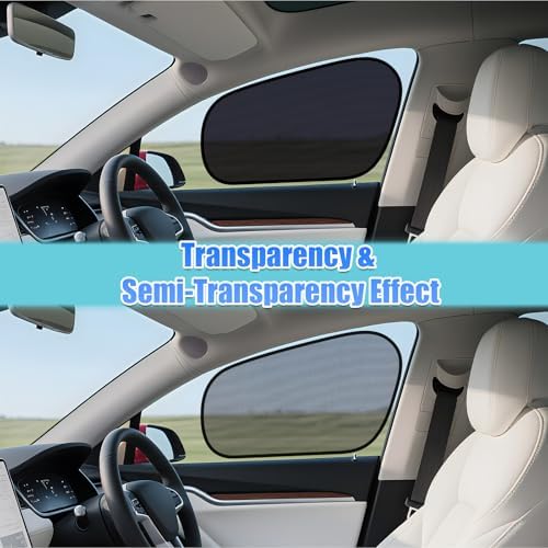 ZATOOTO Car Window Shades for Tesla Model Y - Image 4