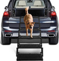 Extra Wide Dog Stairs for Car by Heeyoo