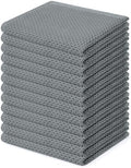 Homaxy 100% Cotton Waffle Weave Kitchen Dish Cloths 12-Pack by Homaxy