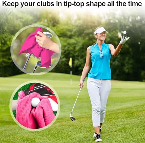 3 Pack 16" X 16" Golf Towels for Golf Bags - Image 3