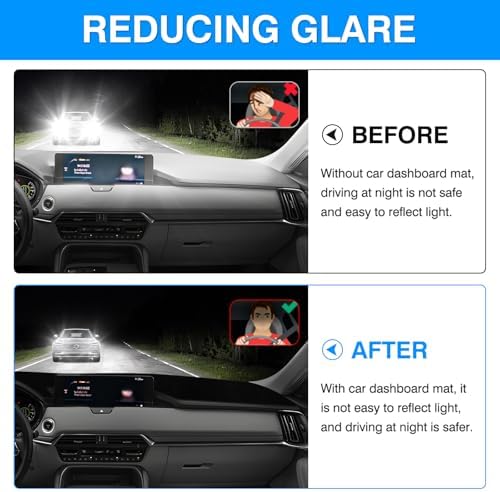 Autorder Dashboard Cover Mat for 2024 2025 2026 Mazda CX-90 CX90 Accessories - Image 4