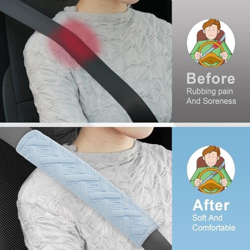 JUSTTOP 2-Pack Universal Car Shoulder Strap Pads Cover - Image 6