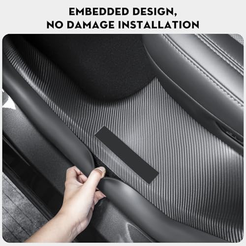 8PCS Door Sill Protector for Tesla Model Y Juniper - Image 6