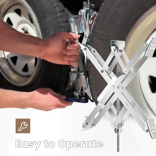 RV Stabilizer Wheel Chock XL Fit 3.5” to 17” Camper Wheel Chock Stabilizer - Image 4