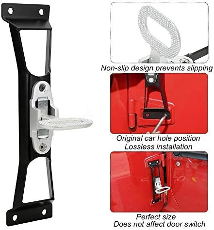 Non Slip Foldable Door Hinge Pedal Stepping Ladder Doorstep - Image 5