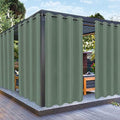 PureFit Outdoor Curtains for Patio Waterproof Weatherproof Outside Curtains by PureFit