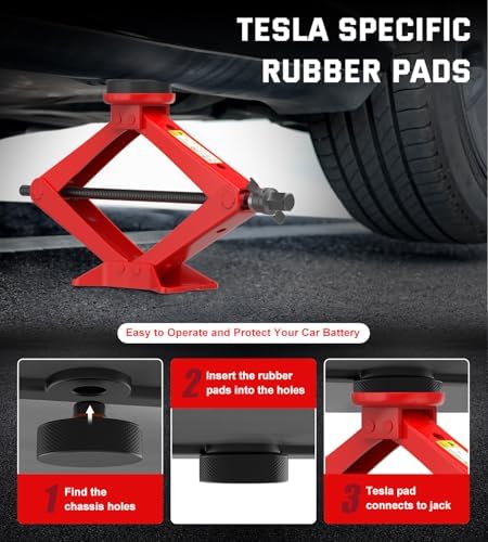 Car Jack Kit 2.5 Ton Scissor Jack - Image 5