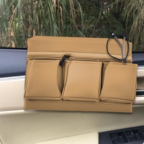 Mandark Leather Car Window Armrest Organizer - Image 6