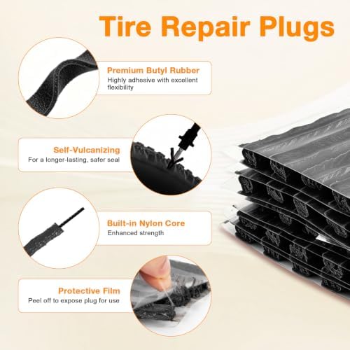Sixzoo 30 PCS Tire Plugs Heavy Duty - Image 3