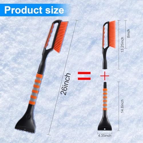 SINGARO Ice Scraper and Snow Brush - Image 2