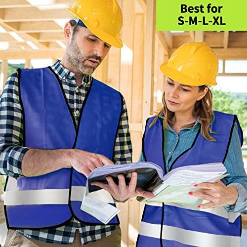 Safety Vest, Reflective High Visibility Construction Vest - Image 6