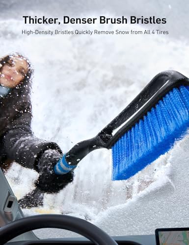 AstroAI 27" Detachable Snow Brush & Ice Scrapers - Image 6