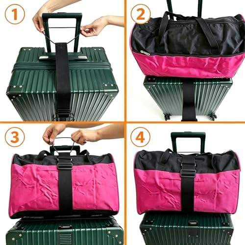 Luggage Straps for Suitcases, Luggage Connector Belt Strap - Image 6