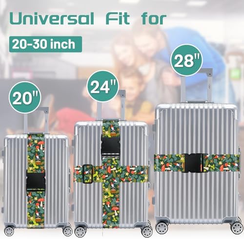 Slohif Luggage Straps for Suitcases Travel Belt Accessories Luggage Connector - Image 3