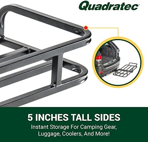 Quadratec Compact Cargo Rack Basket Platform, Camping Gear, Generators - Image 3