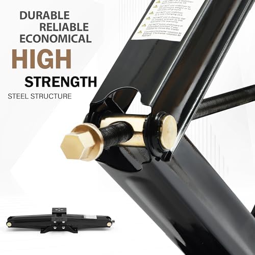 30" RV Scissor Jack Stabilizer 7800lb Heavy Duty 30" RV Trailer Stabilizer - Image 3