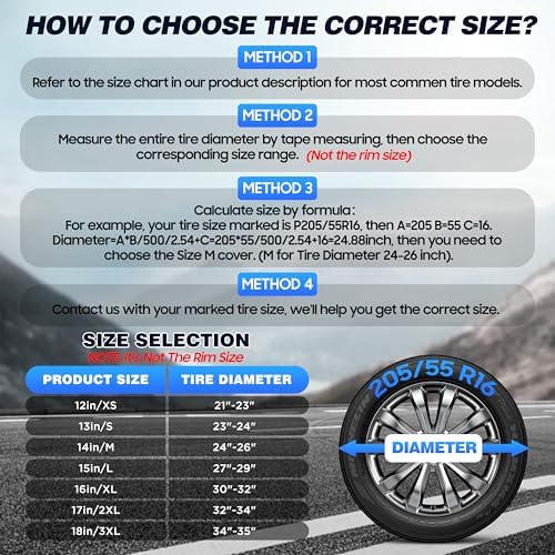 Moonet 15" Spare Tire Cover - Image 2