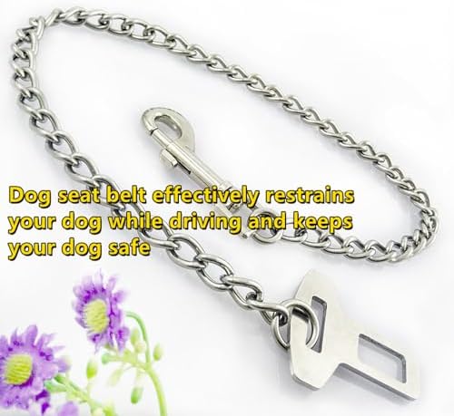 Stainless Steel No chew Dog Car Seat Belt, Stainless Steel Dog Car Seat Belt - Image 4