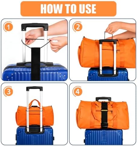 4 Pack Adjustable Luggage Straps - Image 6