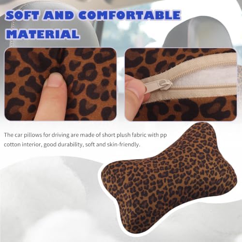 2PCS Car Headrest Pillow, Soft & Comfortable Car Neck Pillow - Image 4