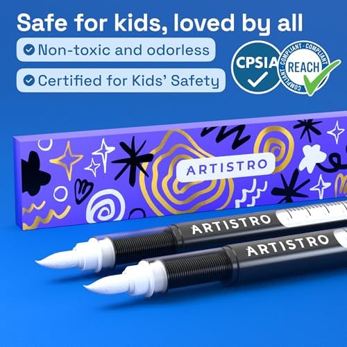 ARTISTRO White Acrylic Paint Markers - Image 6