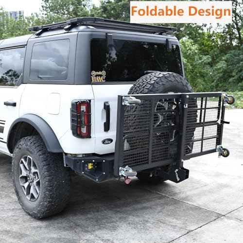 PioneerWorks Foldable Hitch Cargo Carrier - Image 4