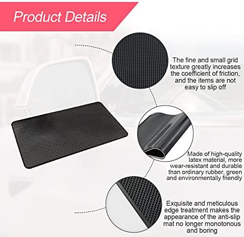 10.6 x 5.9 Inch Car Dashboard Anti-Slip Mat - Image 3