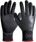 KAYGO Waterproof Work Gloves, Non-Slip Double Latex Coated by KAYGO