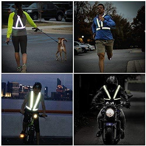 Reflective Vest Running Gear, 2-10Pack High Visible Safety VES - Image 6