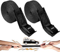 WEDAMER Kayak Tie Down Straps 1" x8Ft Cam Buckle Lashing Straps 2 Pack by WEDAMER