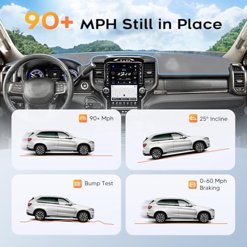 Cartist Gray Dash Cover for 2019-2026 Dodge Ram 1500 2500 3500 Dashboard Cover - Image 5