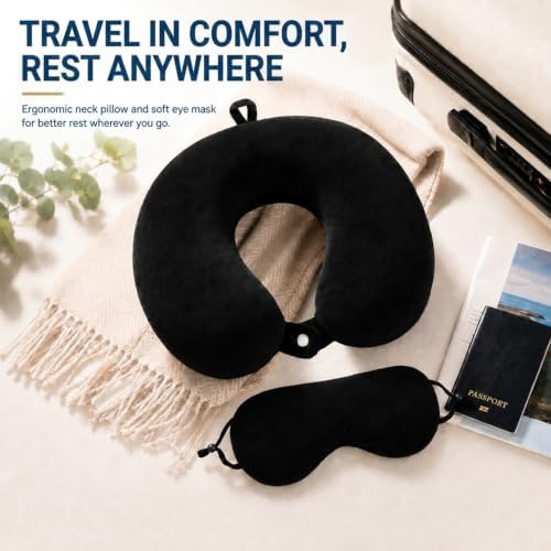 RAINFLOW Travel Neck Pillow Set - Image 2