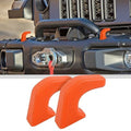 JWWY Tow Hook Protector Cover for Jeep Wrangler JK JL & Gladiator JT 4xe by jwwy