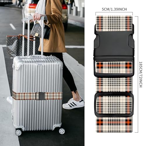 Luggage Straps for Suitcases, Heavy Duty Travel Belt - Image 3
