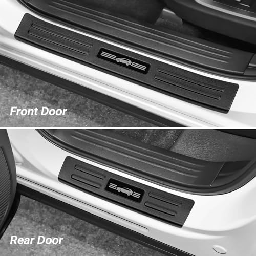 4PCS Door Sill Protector Compatible - Image 2