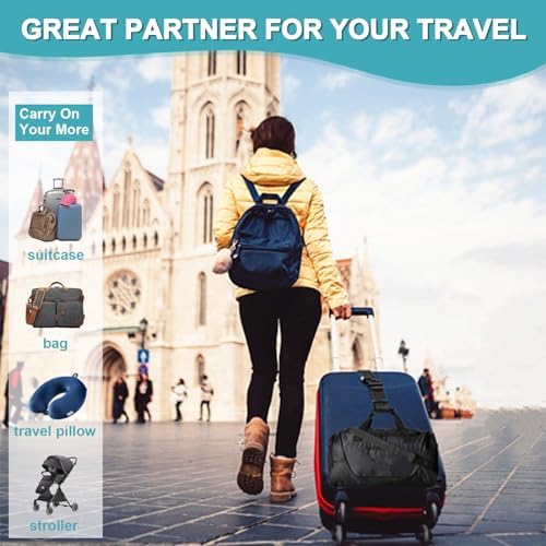 Luggage Straps Travel Belt Multiple Suitcases Connector, 2 Pack Multicolor - Image 5
