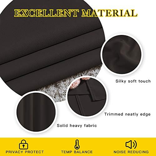 NICETOWN Room Darkening Curtain Panels - Image 4