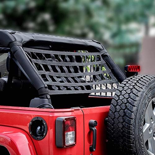 for Jeep Sunshade Hammock, Mesh Cargo Net - Image 4