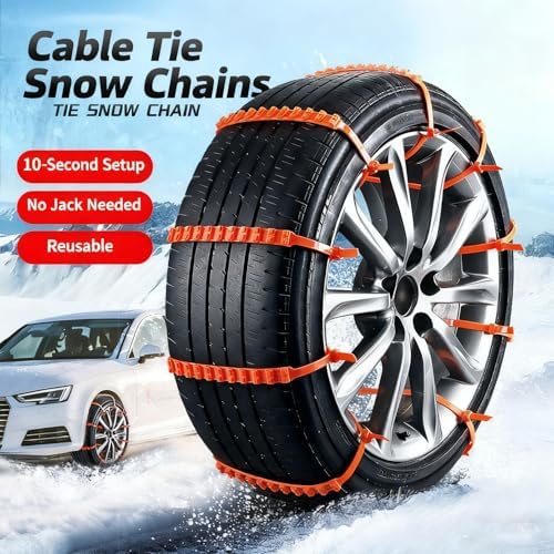 10 PCS Adjustable Anti-Slip Tire Zip Ties - Image 4